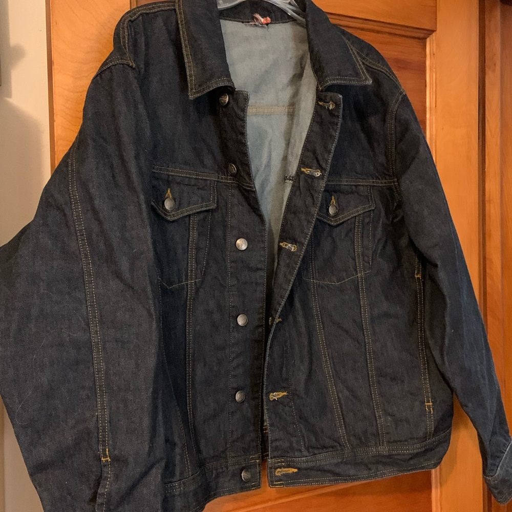 Men’s Harley Davidson jean jacket in L or XL - Picture 2 of 4